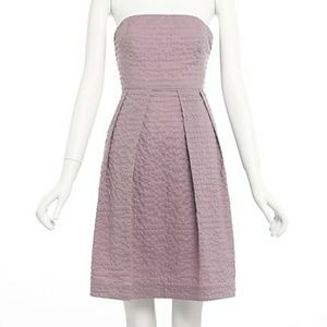 JCrew Factory Lorelei Dress in Deco Dot in Lilac